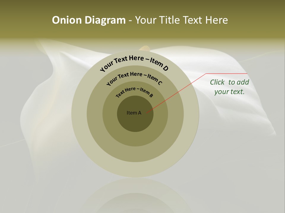 Calla Lily Botany Plant PowerPoint Template