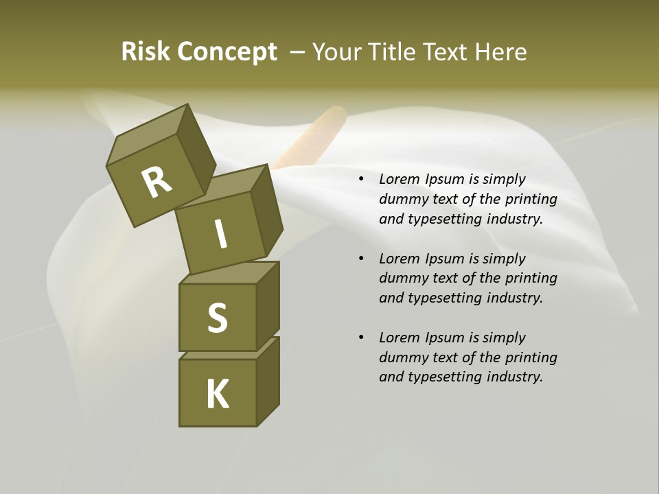 Calla Lily Botany Plant PowerPoint Template