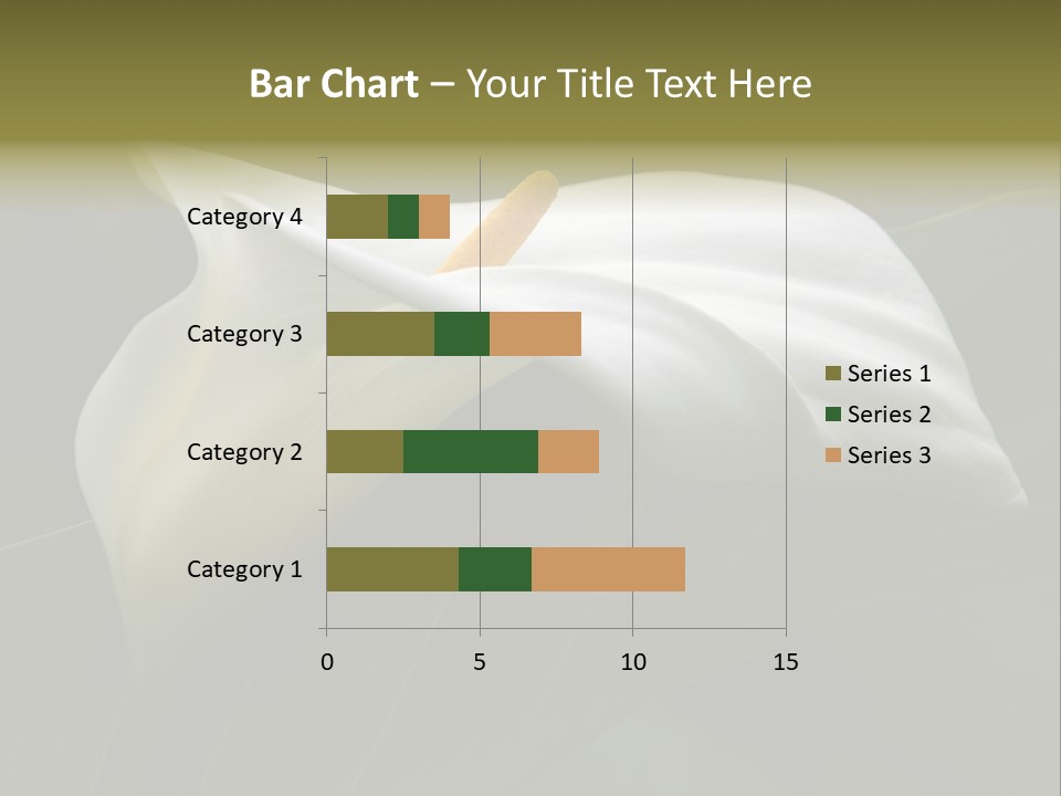 Calla Lily Botany Plant PowerPoint Template