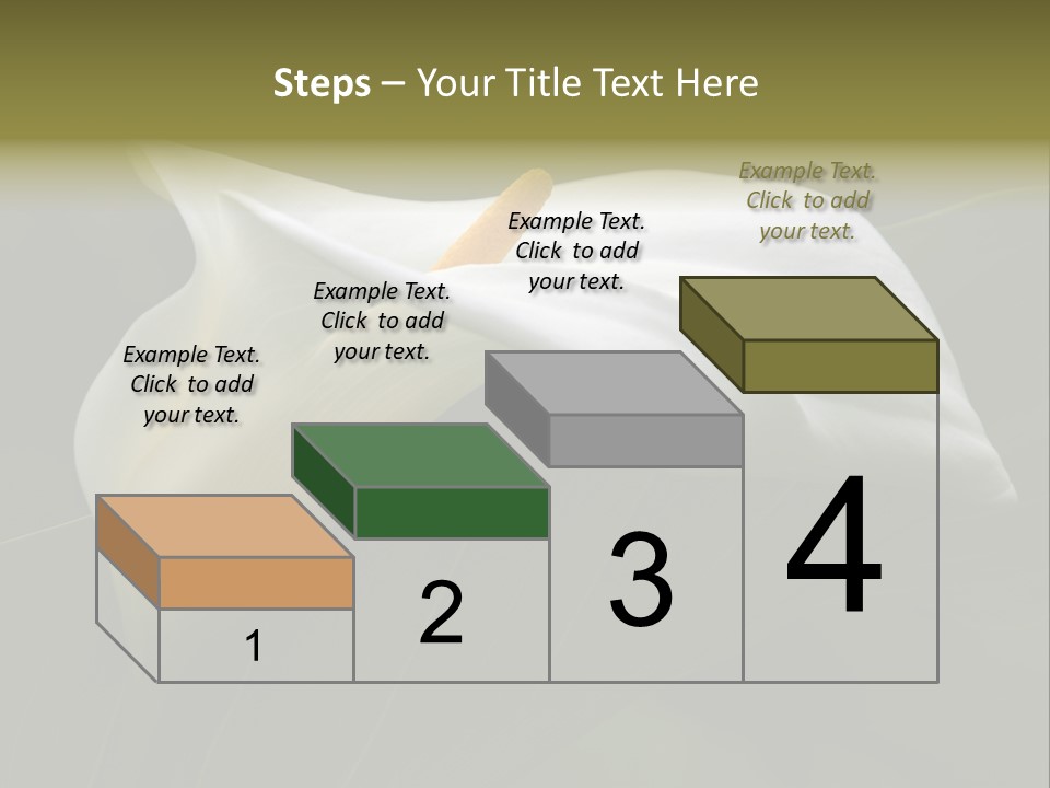 Calla Lily Botany Plant PowerPoint Template