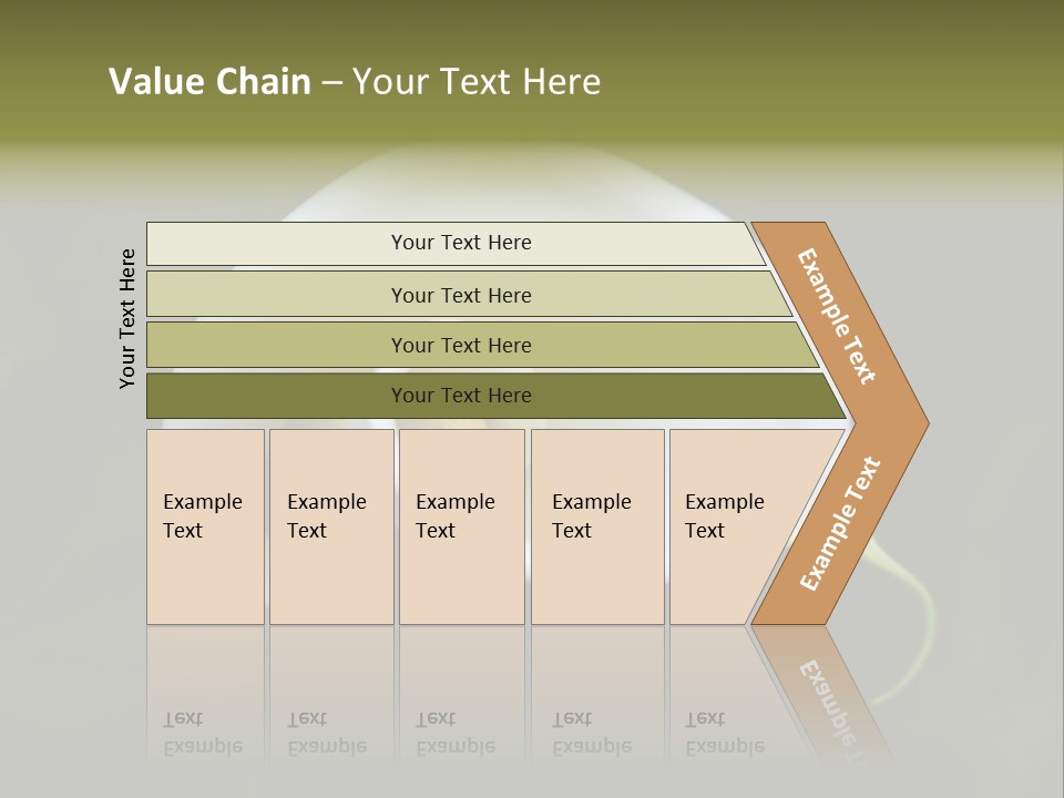 Green Lily Showy PowerPoint Template