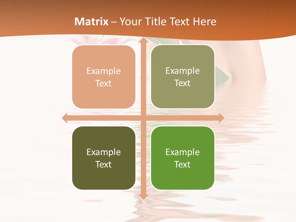 Background Hair Woman PowerPoint Template