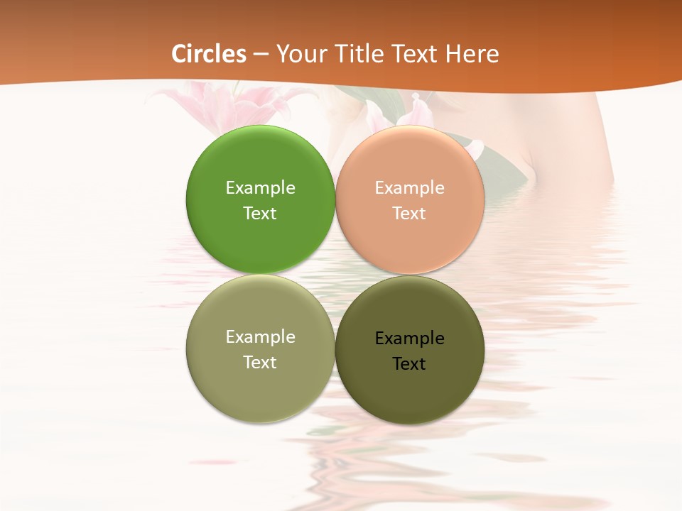 Background Hair Woman PowerPoint Template