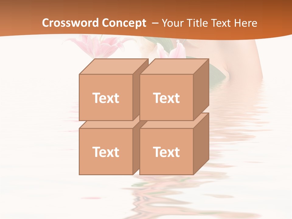 Background Hair Woman PowerPoint Template