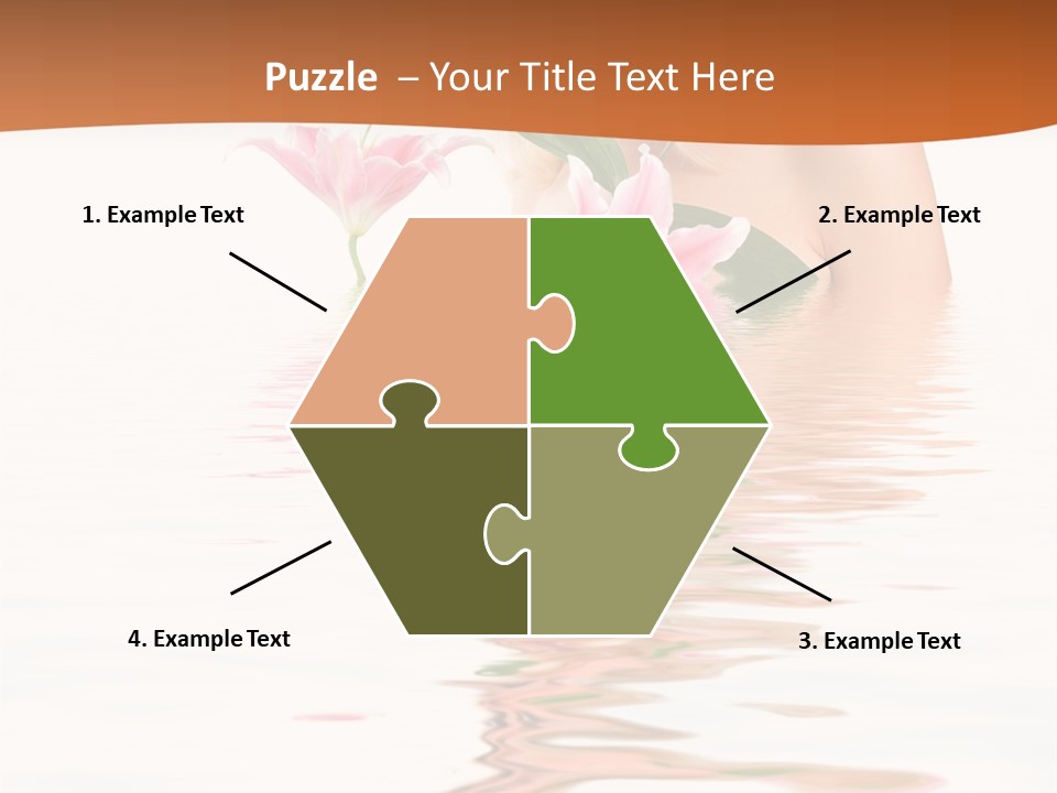 Background Hair Woman PowerPoint Template