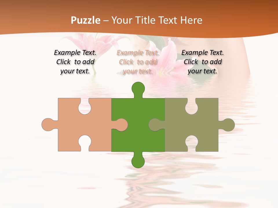 Background Hair Woman PowerPoint Template