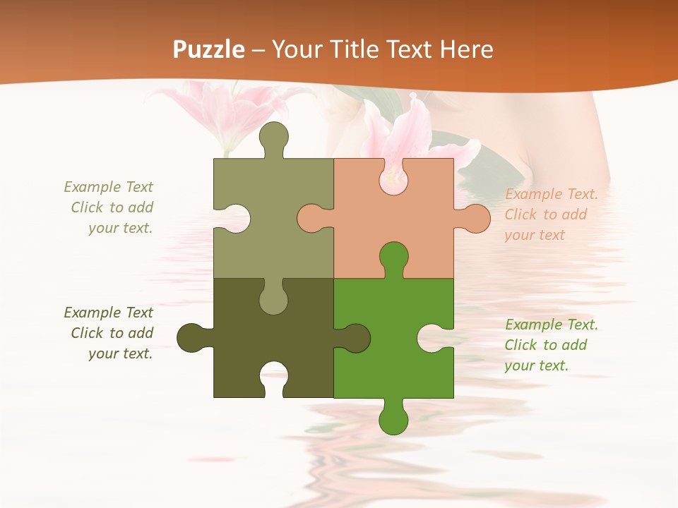 Background Hair Woman PowerPoint Template