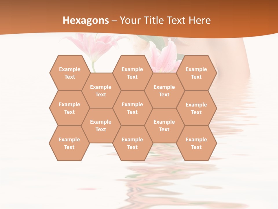 Background Hair Woman PowerPoint Template