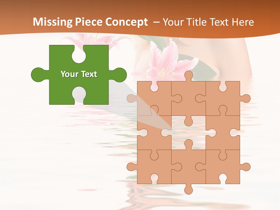 Background Hair Woman PowerPoint Template