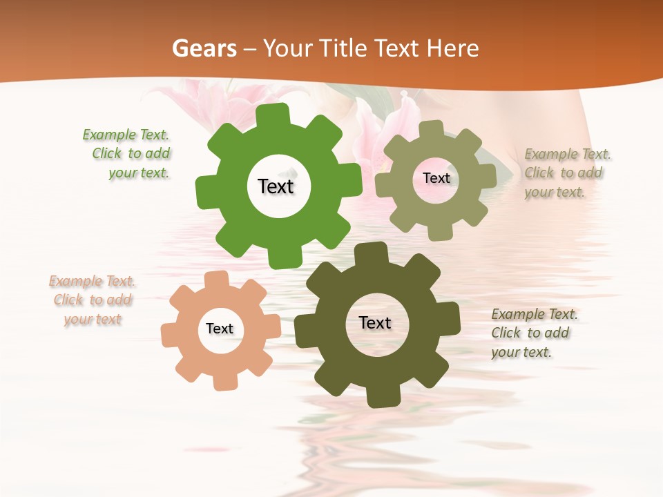 Background Hair Woman PowerPoint Template