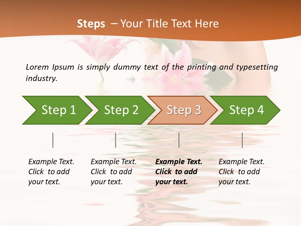 Background Hair Woman PowerPoint Template