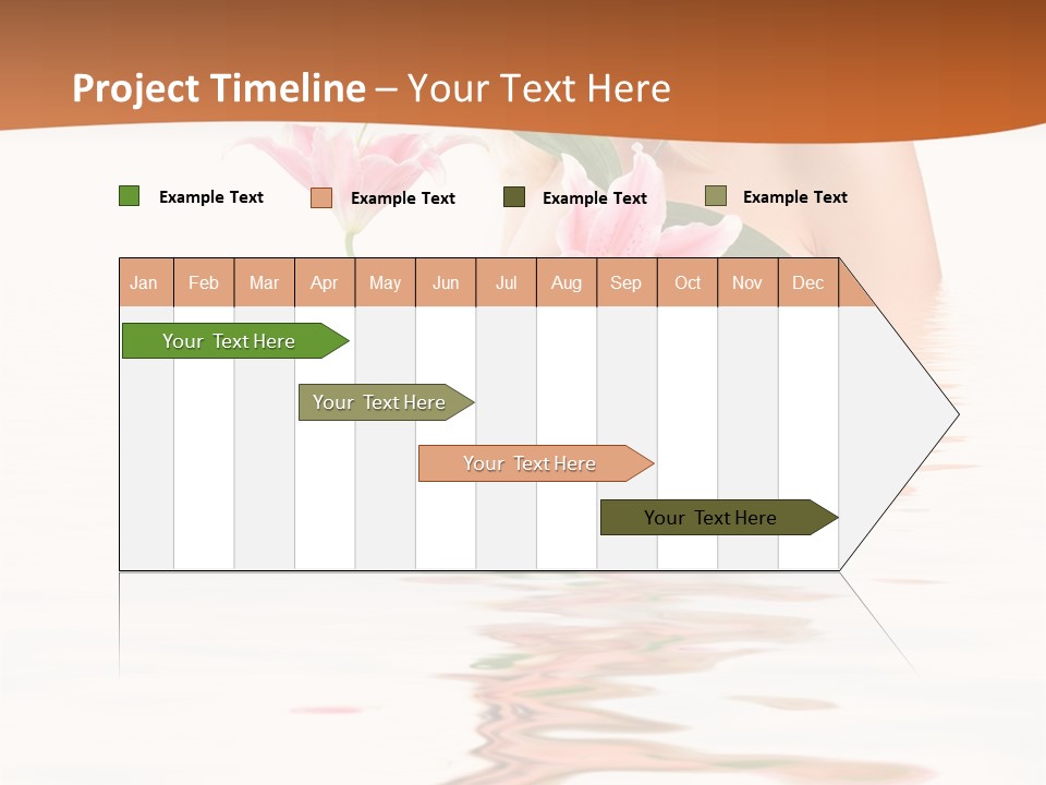 Background Hair Woman PowerPoint Template