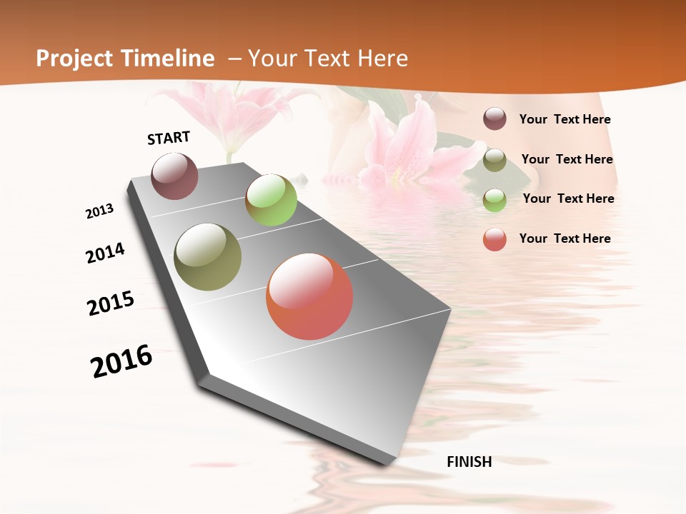 Background Hair Woman PowerPoint Template