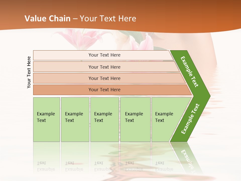 Background Hair Woman PowerPoint Template