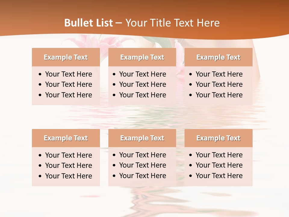 Background Hair Woman PowerPoint Template