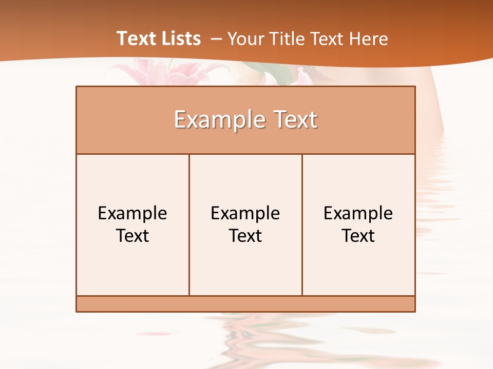 Background Hair Woman PowerPoint Template