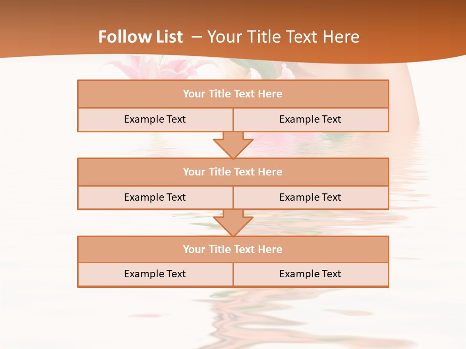 Background Hair Woman PowerPoint Template