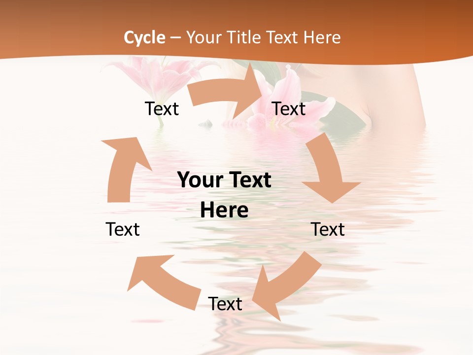 Background Hair Woman PowerPoint Template