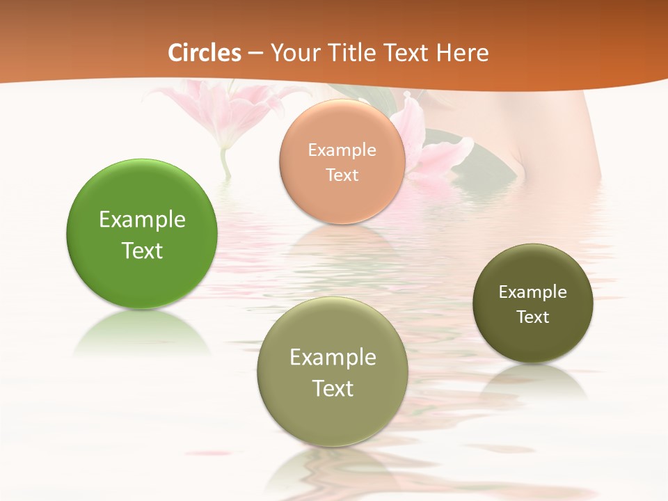 Background Hair Woman PowerPoint Template