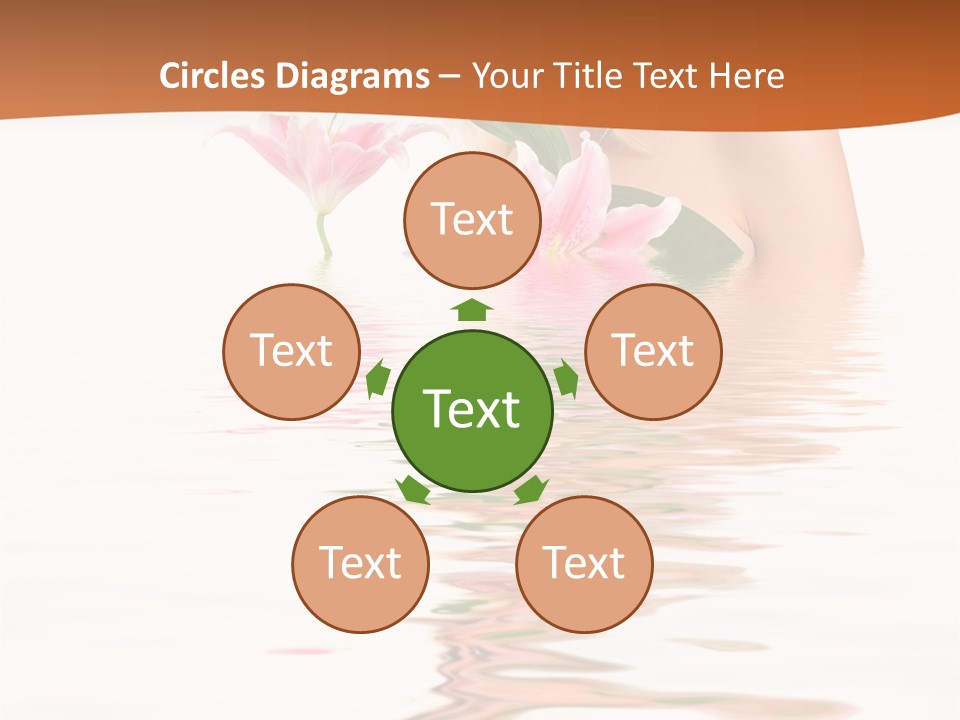 Background Hair Woman PowerPoint Template