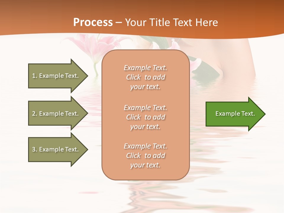 Background Hair Woman PowerPoint Template