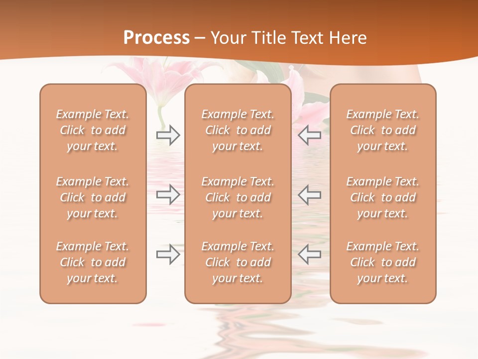 Background Hair Woman PowerPoint Template