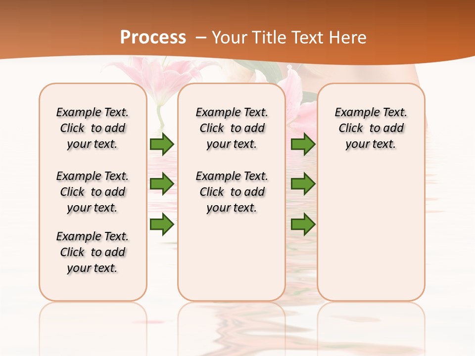 Background Hair Woman PowerPoint Template