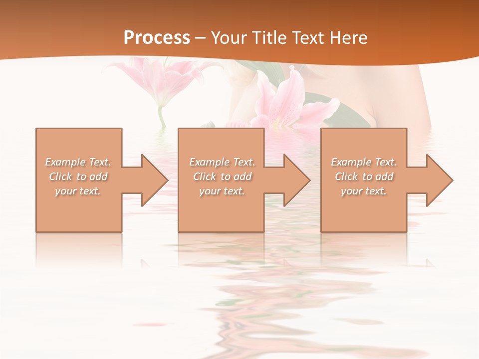 Background Hair Woman PowerPoint Template