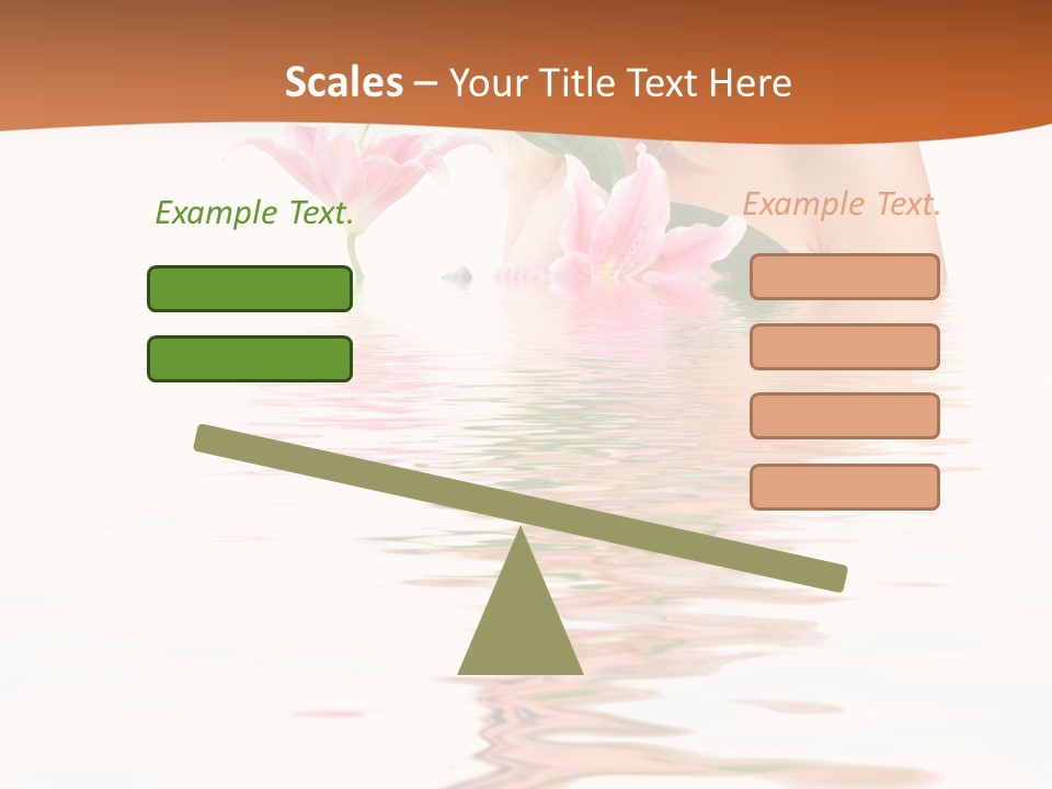 Background Hair Woman PowerPoint Template