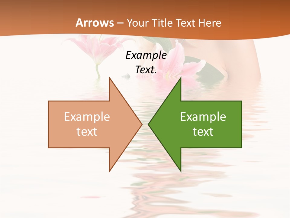 Background Hair Woman PowerPoint Template