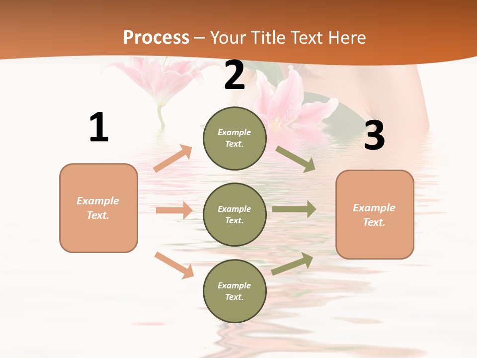 Background Hair Woman PowerPoint Template