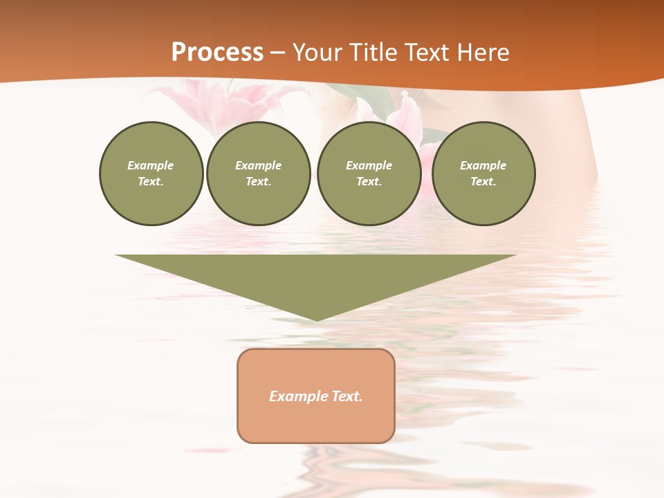 Background Hair Woman PowerPoint Template