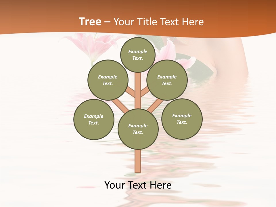 Background Hair Woman PowerPoint Template