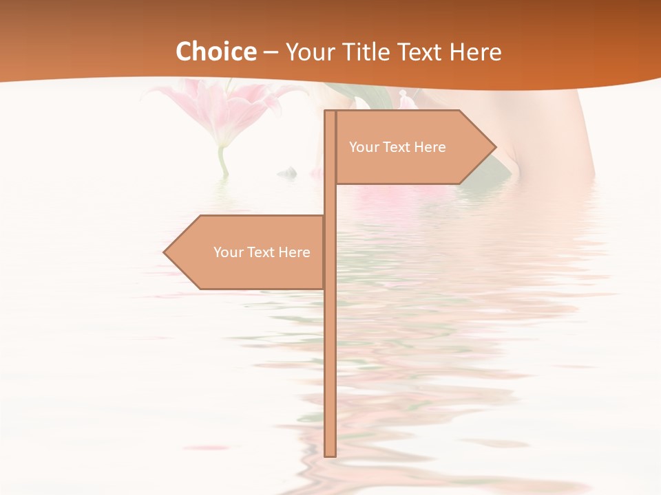 Background Hair Woman PowerPoint Template