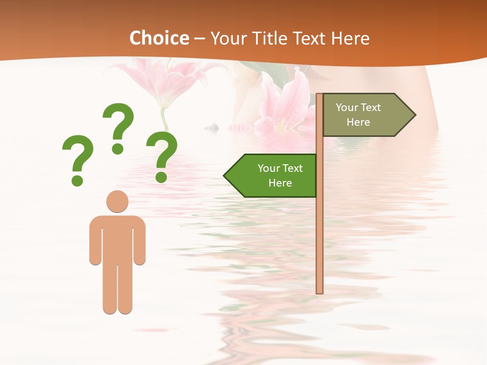 Background Hair Woman PowerPoint Template