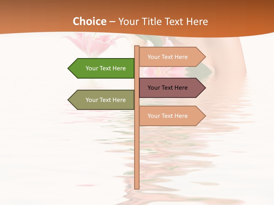 Background Hair Woman PowerPoint Template