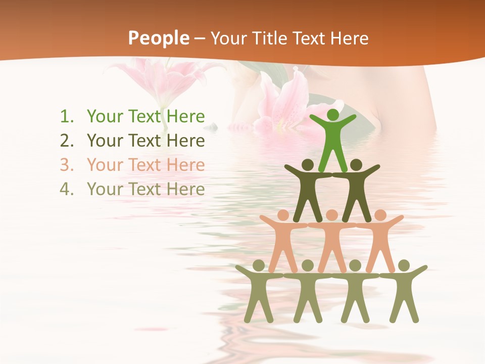 Background Hair Woman PowerPoint Template