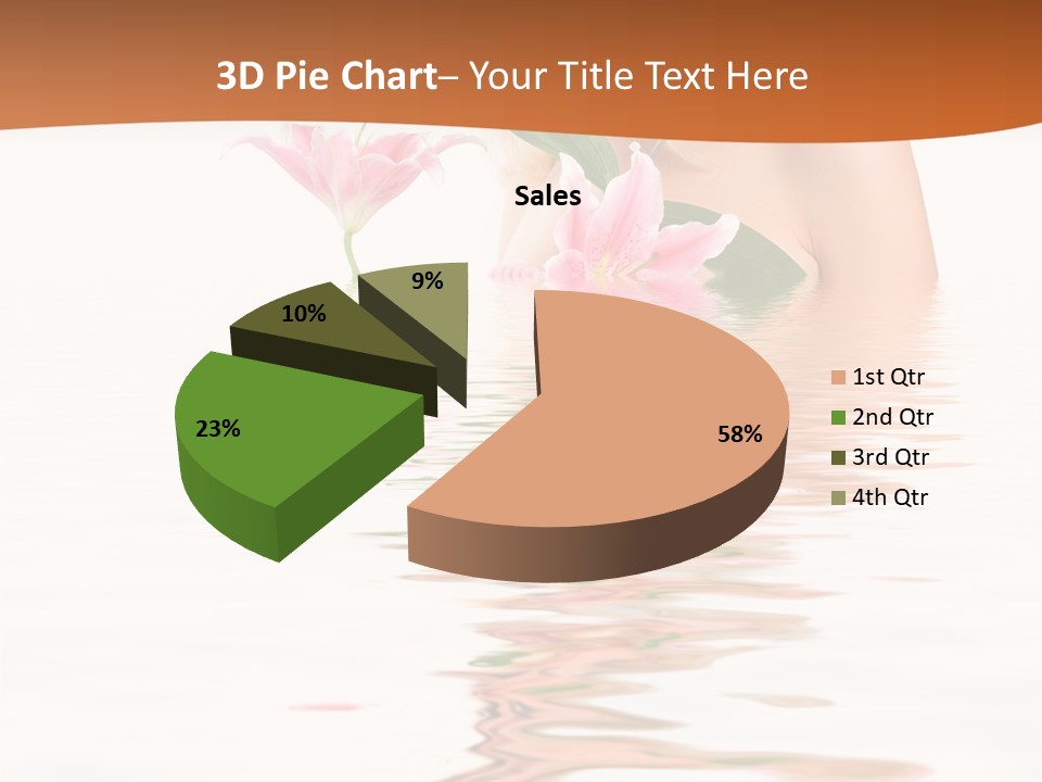 Background Hair Woman PowerPoint Template