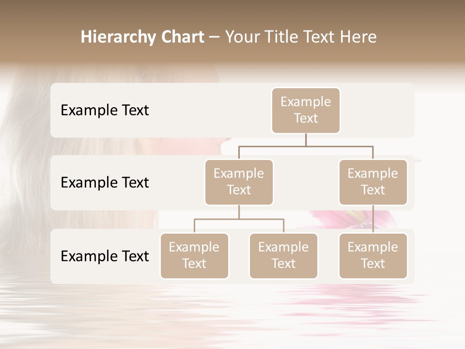 White Harmony Rose PowerPoint Template