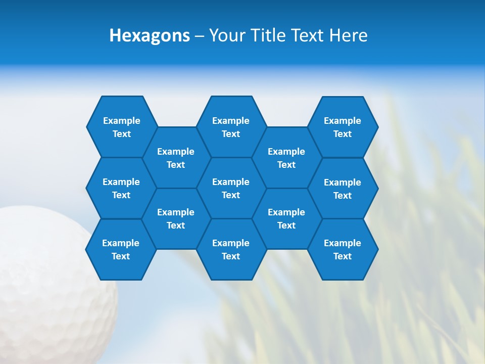 Field Cloud Playing PowerPoint Template