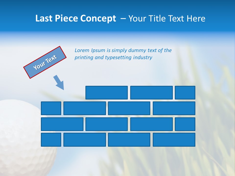 Field Cloud Playing PowerPoint Template