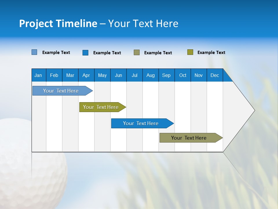 Field Cloud Playing PowerPoint Template