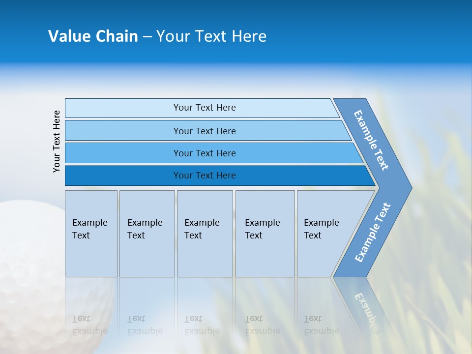 Field Cloud Playing PowerPoint Template
