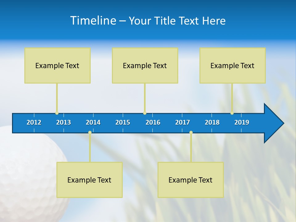 Field Cloud Playing PowerPoint Template