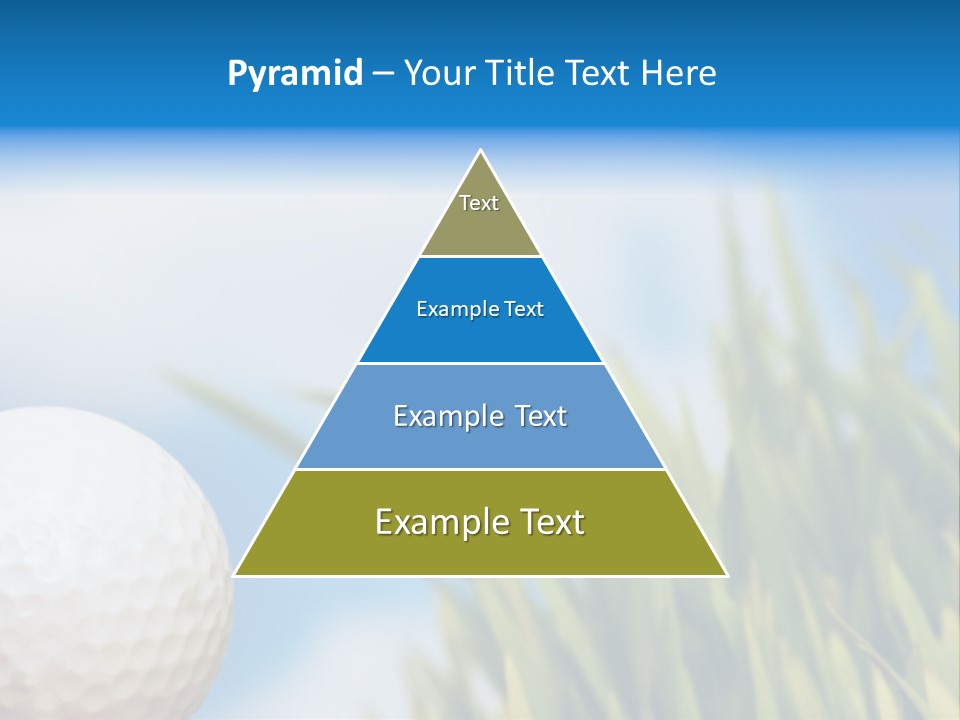 Field Cloud Playing PowerPoint Template