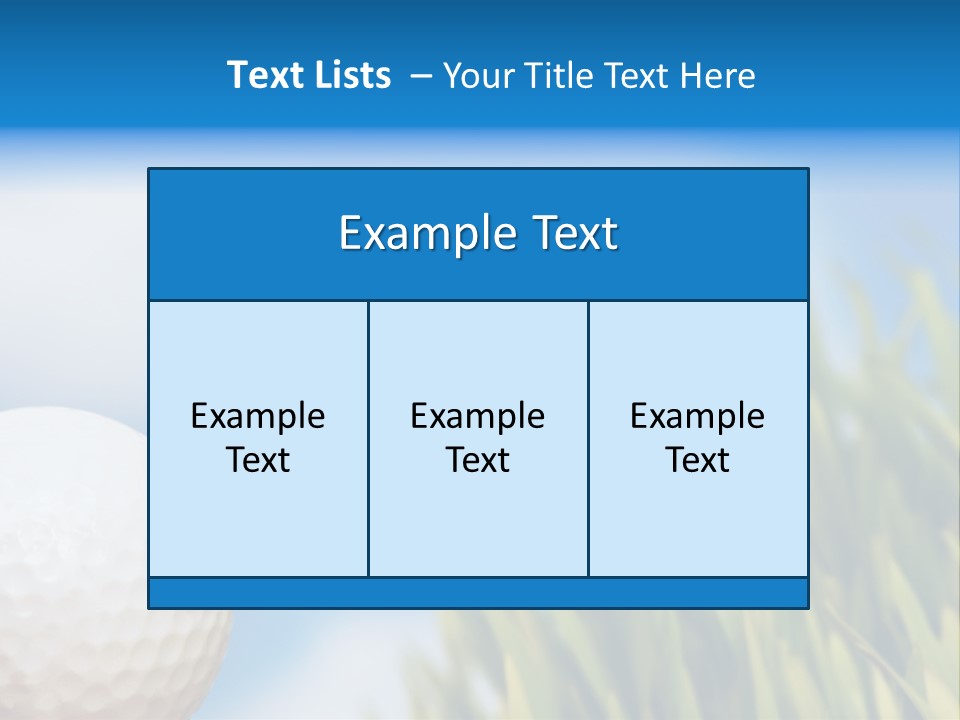 Field Cloud Playing PowerPoint Template