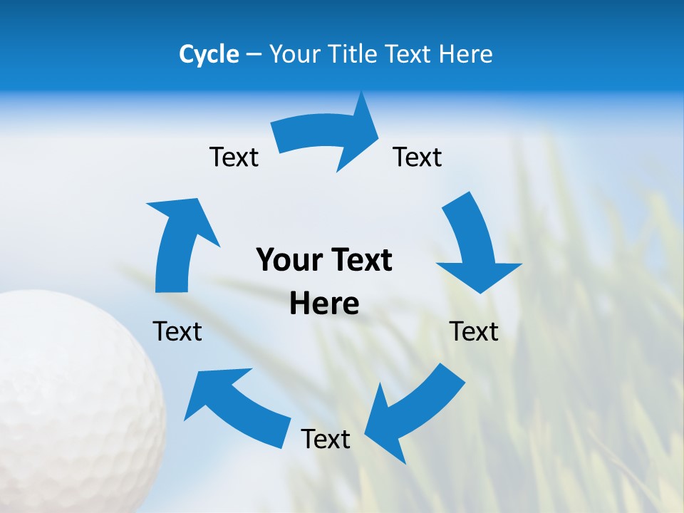 Field Cloud Playing PowerPoint Template