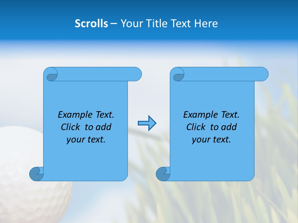 Field Cloud Playing PowerPoint Template