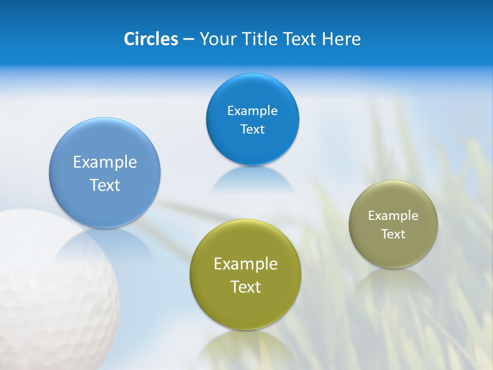 Field Cloud Playing PowerPoint Template