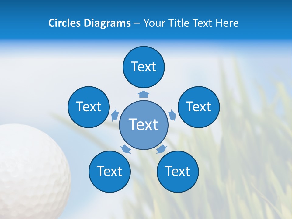 Field Cloud Playing PowerPoint Template